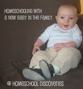 Homeschooling with a new baby in the family