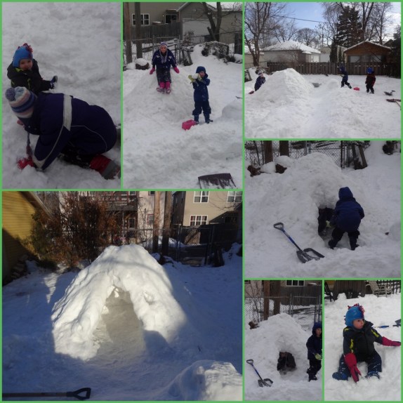 Snow Fort Winter 2013